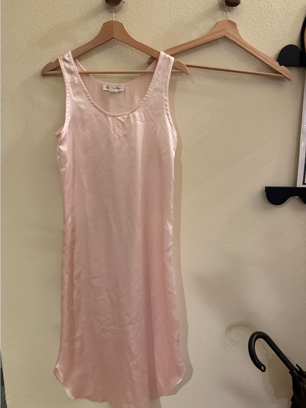 Christian Dior vintage pastel pink Bow Accents Nightgown (fit like XS)